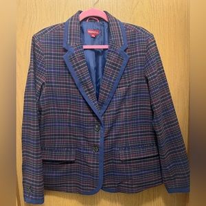 Merona Plaid Blazer